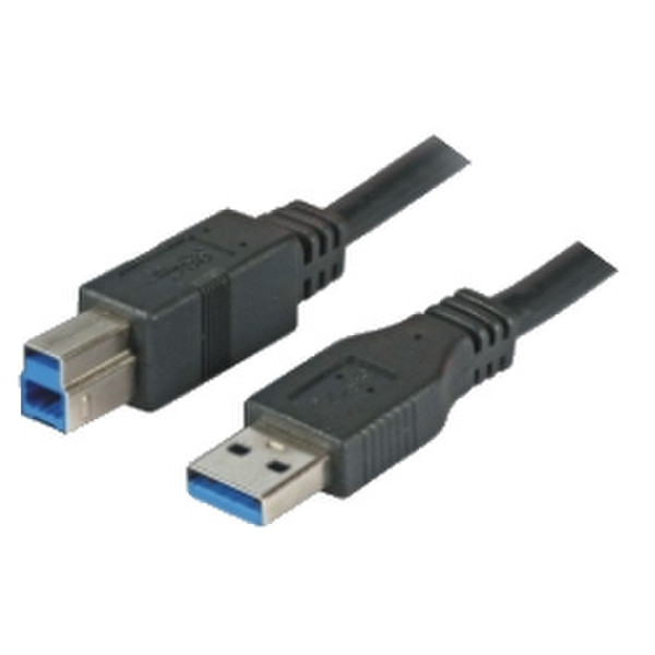M-Cab USB A - USB B 3 m 3m USB A USB B Schwarz USB Kabel