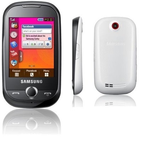 Debitel S3650 White smartphone