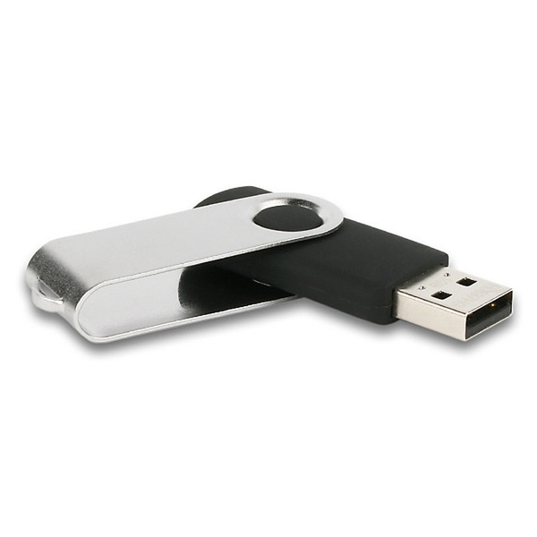 Axago AXU-20 8GB 8ГБ USB 2.0 Тип -A Черный, Белый USB флеш накопитель