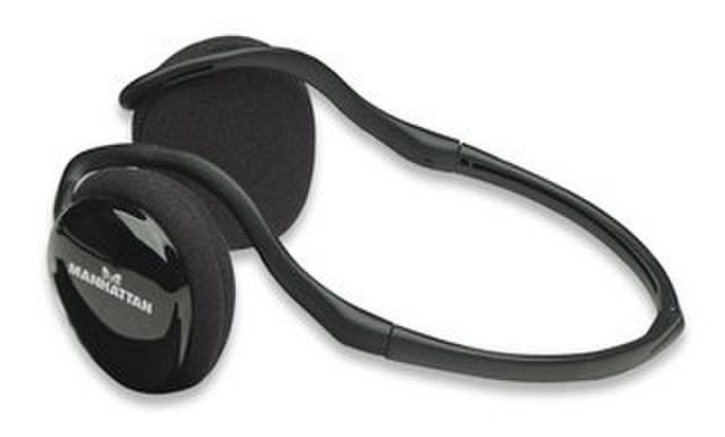 Manhattan Bluetooth Stereo Headset Binaural Bluetooth Schwarz Mobiles Headset