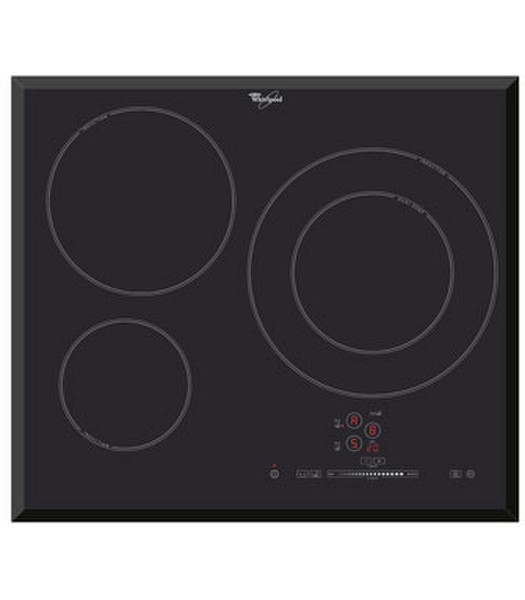 Whirlpool ACM 742 BA Встроенный Electric hob Черный