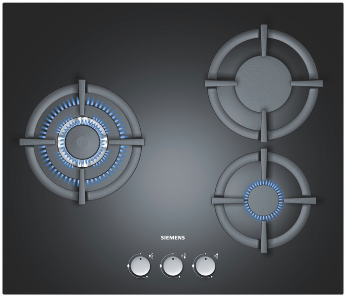 Siemens EP616CB20E built-in Gas hob Black hob