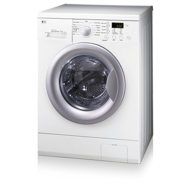 LG F14560QD freestanding Front-load 7kg 1400RPM A+ White washing machine