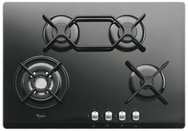 Whirlpool AKT 476 Встроенный Gas hob Черный