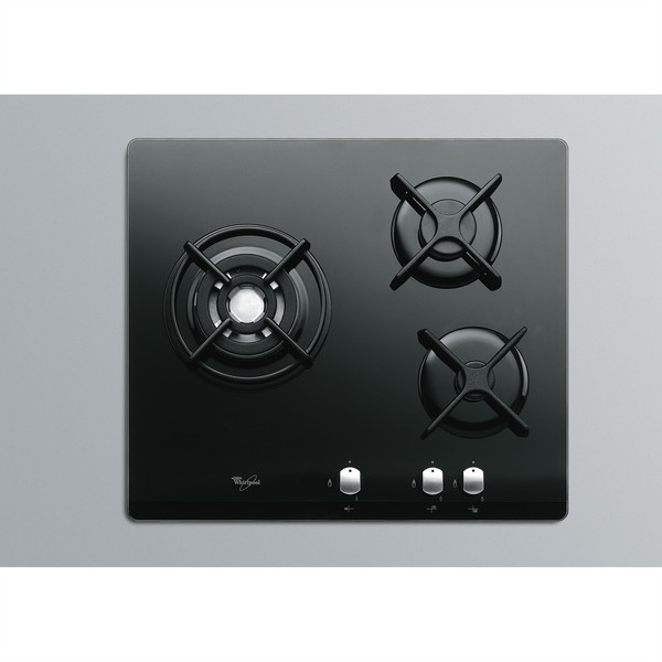 Whirlpool AKT 404/NB Встроенный Gas hob Черный