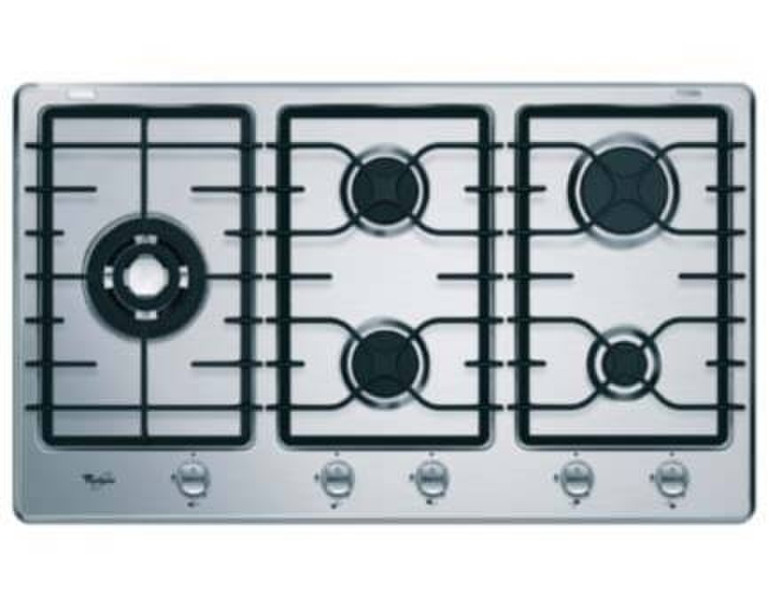 Whirlpool AKT 915 Встроенный Gas hob Нержавеющая сталь