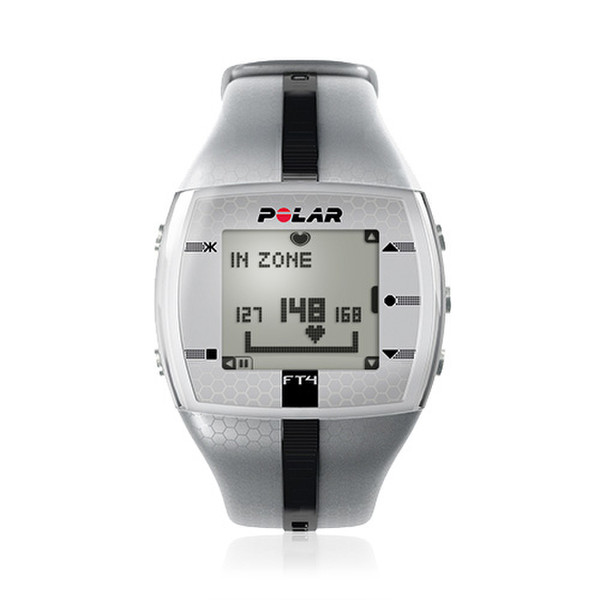 Polar FT4 Silver sport watch
