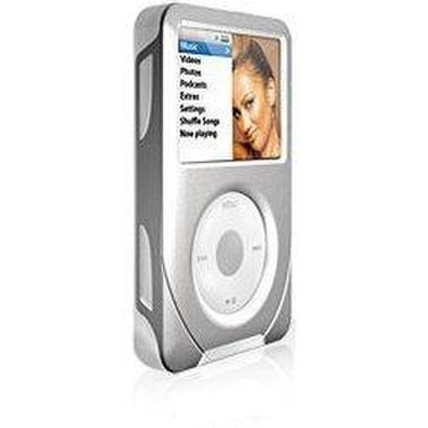 iSkin evo4 Duo for iPod Classic (80GB, 120GB & 160GB) Silber
