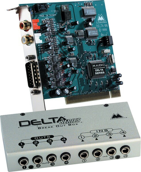 Pinnacle Delta 66 24bit 48kHz Silver digital audio recorder
