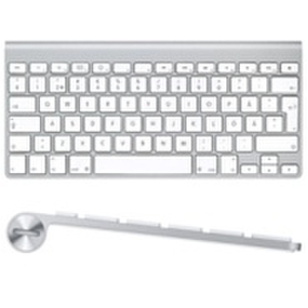 Apple Wireless Keyboard RU Bluetooth QWERTY White keyboard