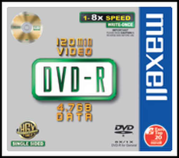 Maxell DVD-R 4.7GB 16x Spindle 10pk