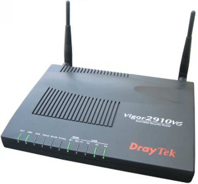 Draytek Vigor 2910G Fast Ethernet Черный wireless router
