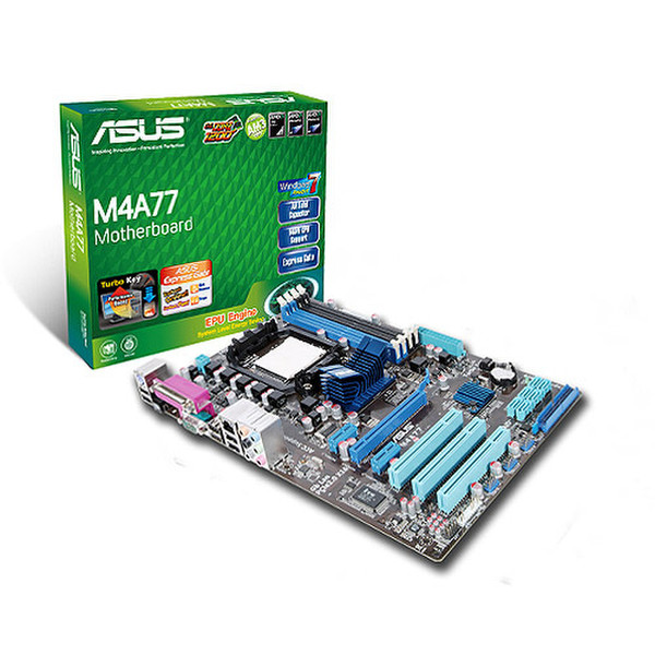 ASUS M4A77 AMD 770 Разъем AM3 ATX материнская плата