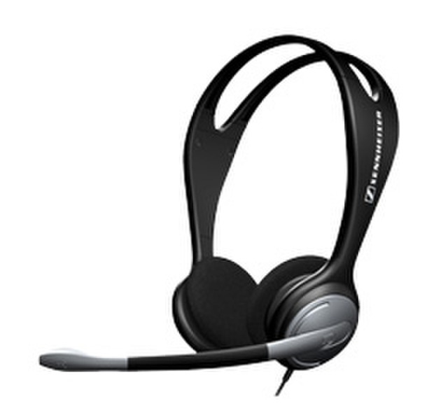 Sennheiser PC-131 Monaural Wired Black,Silver mobile headset