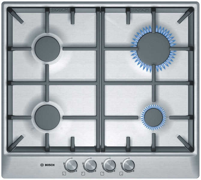 Bosch PCP615B90E built-in Gas hob Stainless steel hob