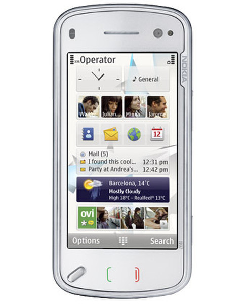 TIM N97 Белый смартфон
