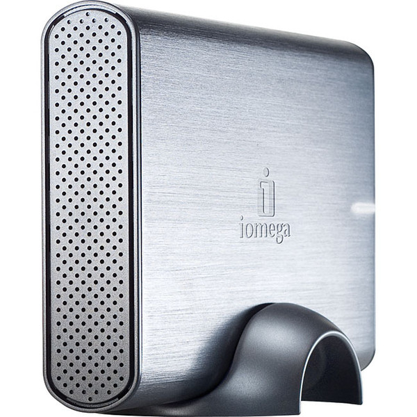 Iomega Prestige Desktop Hard Drive, 2.0TB 2.0 2000GB Silver external hard drive