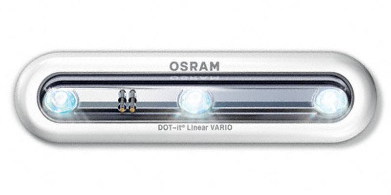 Osram 80168 DOT-IT LINVARIO SI BLI1 Silber Taschenlampe