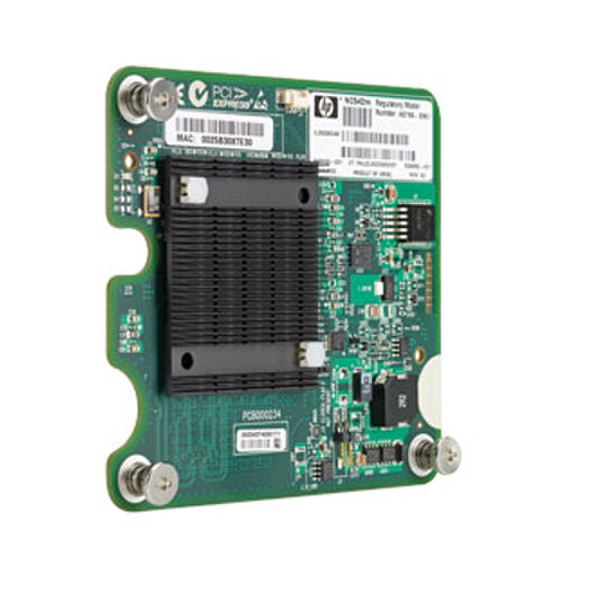 HP NC542m Dual Port Flex-10 10GbE BL-c Adapter networking card