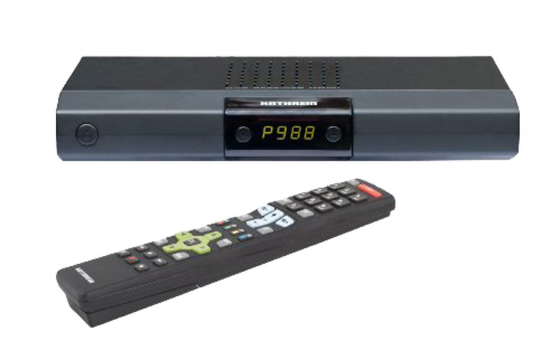 Kathrein UFS 651sw Black TV set-top box
