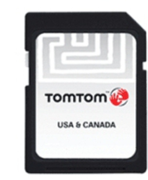 TomTom Map of USA + Canada SD IQR v8.40
