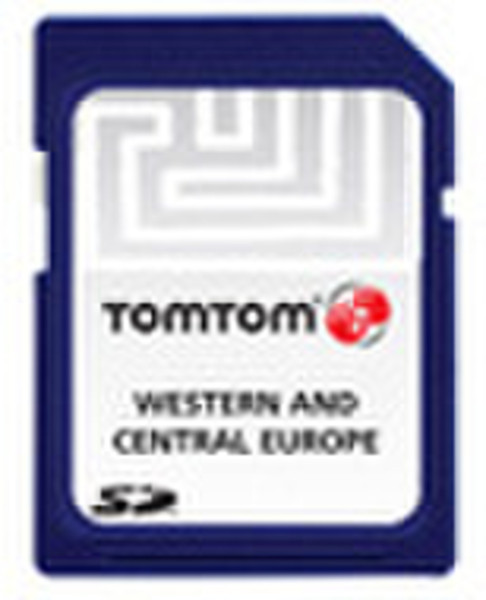 TomTom Map on SD Western and Central Europe v8.40