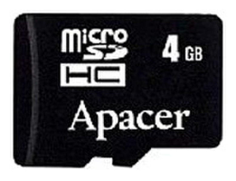 Apacer 4GB microSDHC Card 4GB SDHC memory card