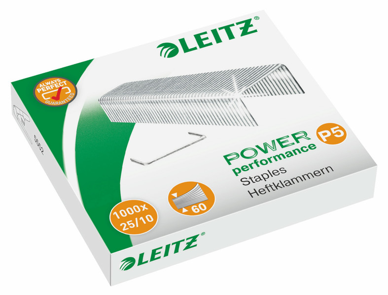 Leitz Power Performance P5 Klammerpack 1000Heftklammern