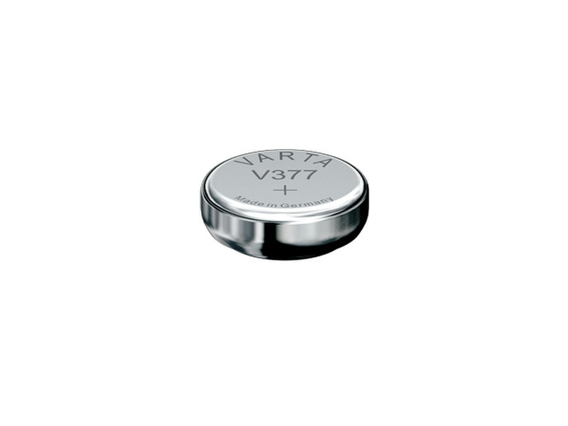 Varta Primary Silver Button V377 / SR 66 Оксигидрохлорид никеля (NiOx) 1.55В батарейки