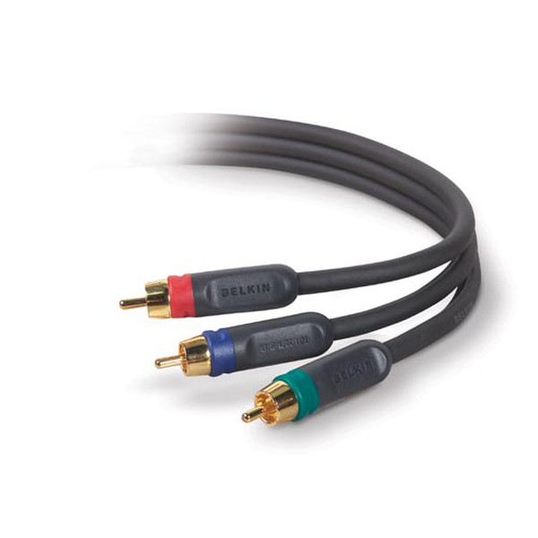 Belkin PureAV™ Component Video Cable - 15m 15м Черный компонентный (YPbPr) видео кабель