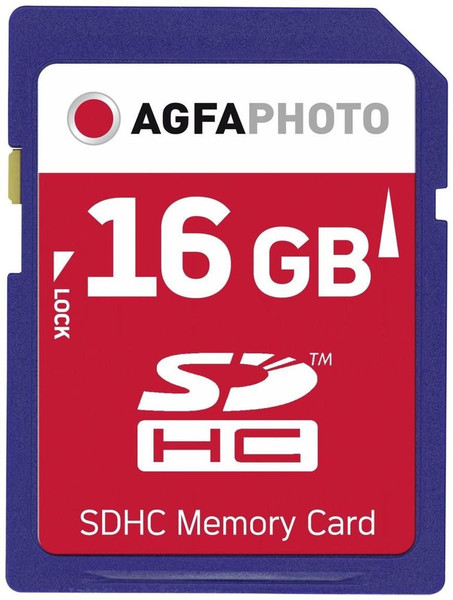 AgfaPhoto 16GB SDHC 16GB SDHC Speicherkarte