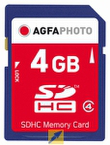AgfaPhoto 4GB SDHC 4ГБ SDHC карта памяти