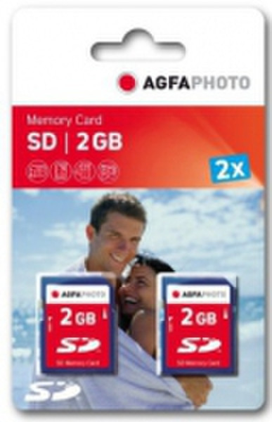AgfaPhoto 2GB SD 2ГБ SD карта памяти