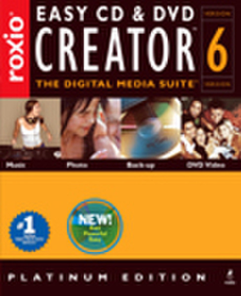 Roxio EASY CD & DVD CREATOR 6