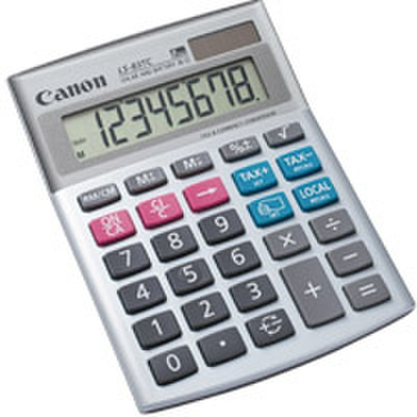 Canon LS-83TC Tasche Einfacher Taschenrechner Grau