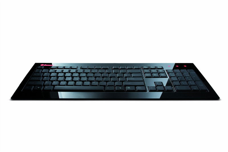 Enermax Acrylux USB QWERTZ Черный клавиатура