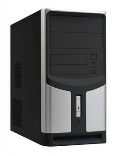 Linkworld 437-12 Micro-Tower 420W Black,Silver computer case