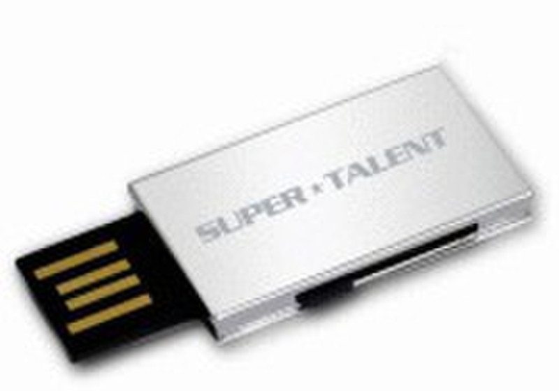 Super Talent Technology Pico B 16ГБ USB 2.0 Тип -A Cеребряный USB флеш накопитель