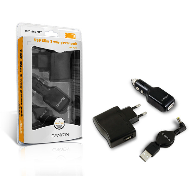 Canyon CNG-PSP03 Black power adapter/inverter