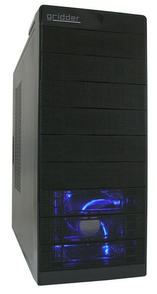 LC-Power PRO-916BII Midi-Tower Schwarz Computer-Gehäuse