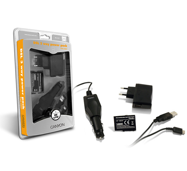 Canyon CNG-DS07 Black power adapter/inverter