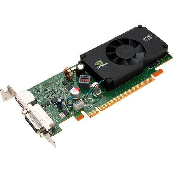 PNY VCQFX380LP-PCIE-PB GDDR3 graphics card