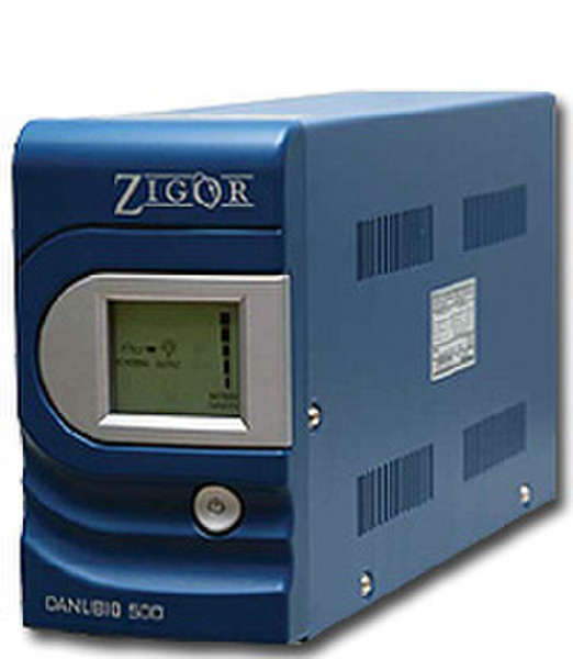 Zigor 500VA Danubio Range 500VA Blau Unterbrechungsfreie Stromversorgung (UPS)