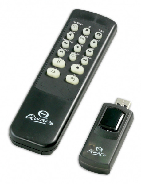 Qware PS3 5006 Черный пульт дистанционного управления