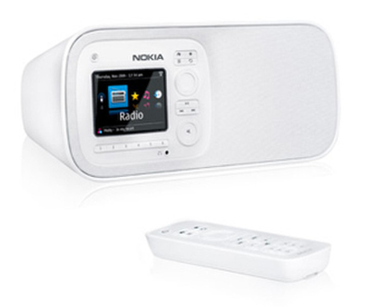 Nokia HD-1 Часы Белый радиоприемник