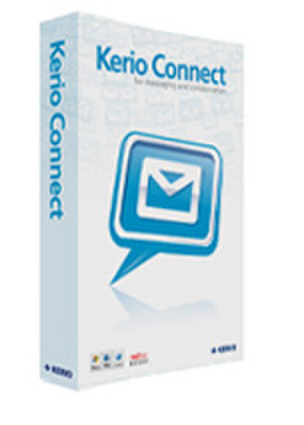 Kerio Connect 7 w/ McAfee AV GOV, 20 users, EDU, Subscription