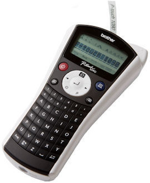 Brother P-touch 1090 Термоперенос 180 x 180dpi Черный, Серый устройство печати этикеток/СD-дисков
