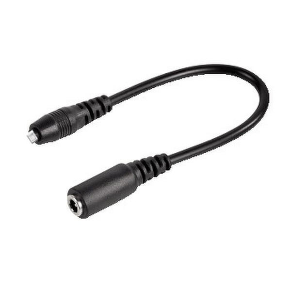 MLINE Adapter Nokia 2.00 mm -> Nokia microUSB 2.0 mm Nokia microUSB Black cable interface/gender adapter