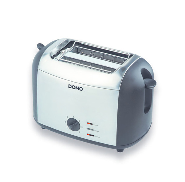 Domo DO950T 2slice(s) 950W Black,Chrome toaster