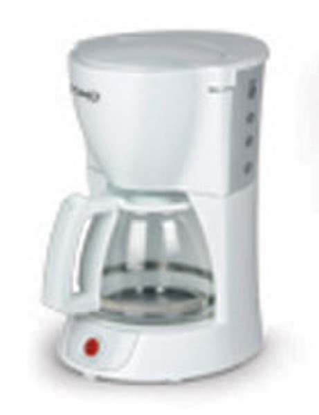 Domo DO400K Drip coffee maker 1.25L White coffee maker